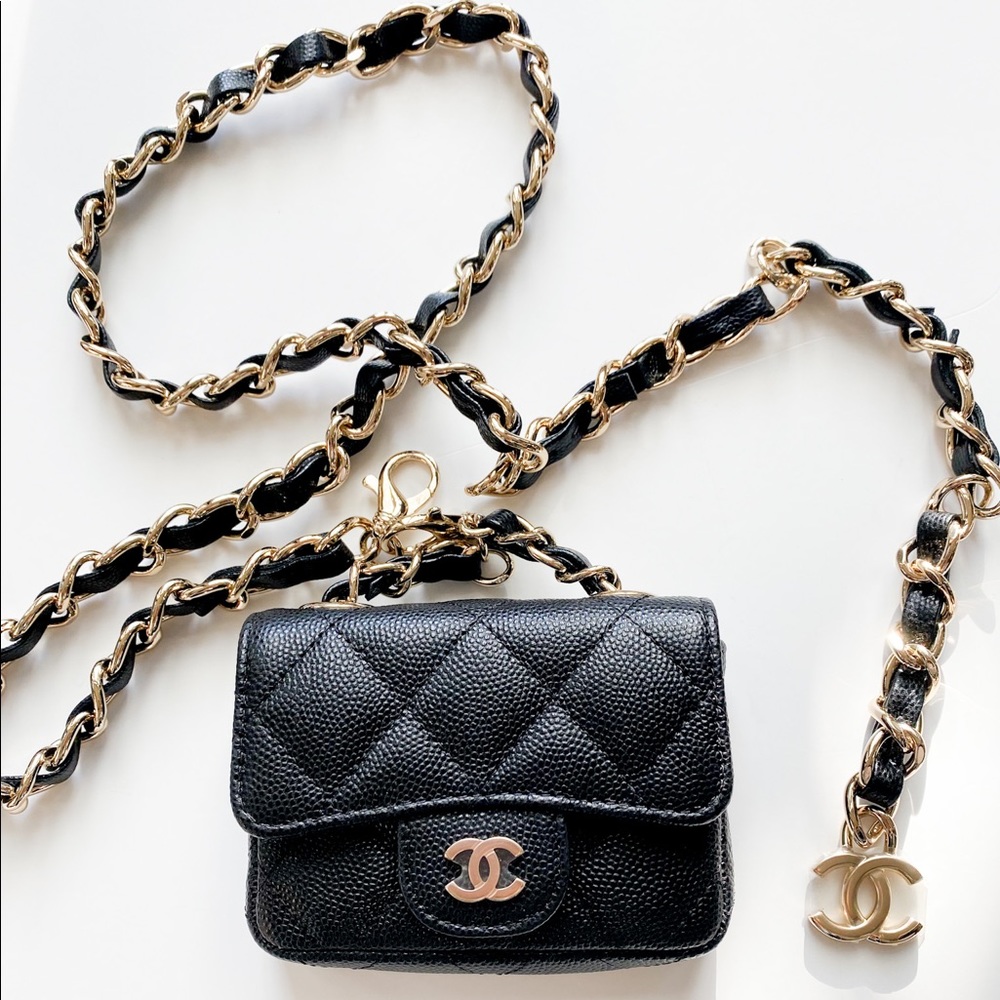 Chanel Belt with micro bag